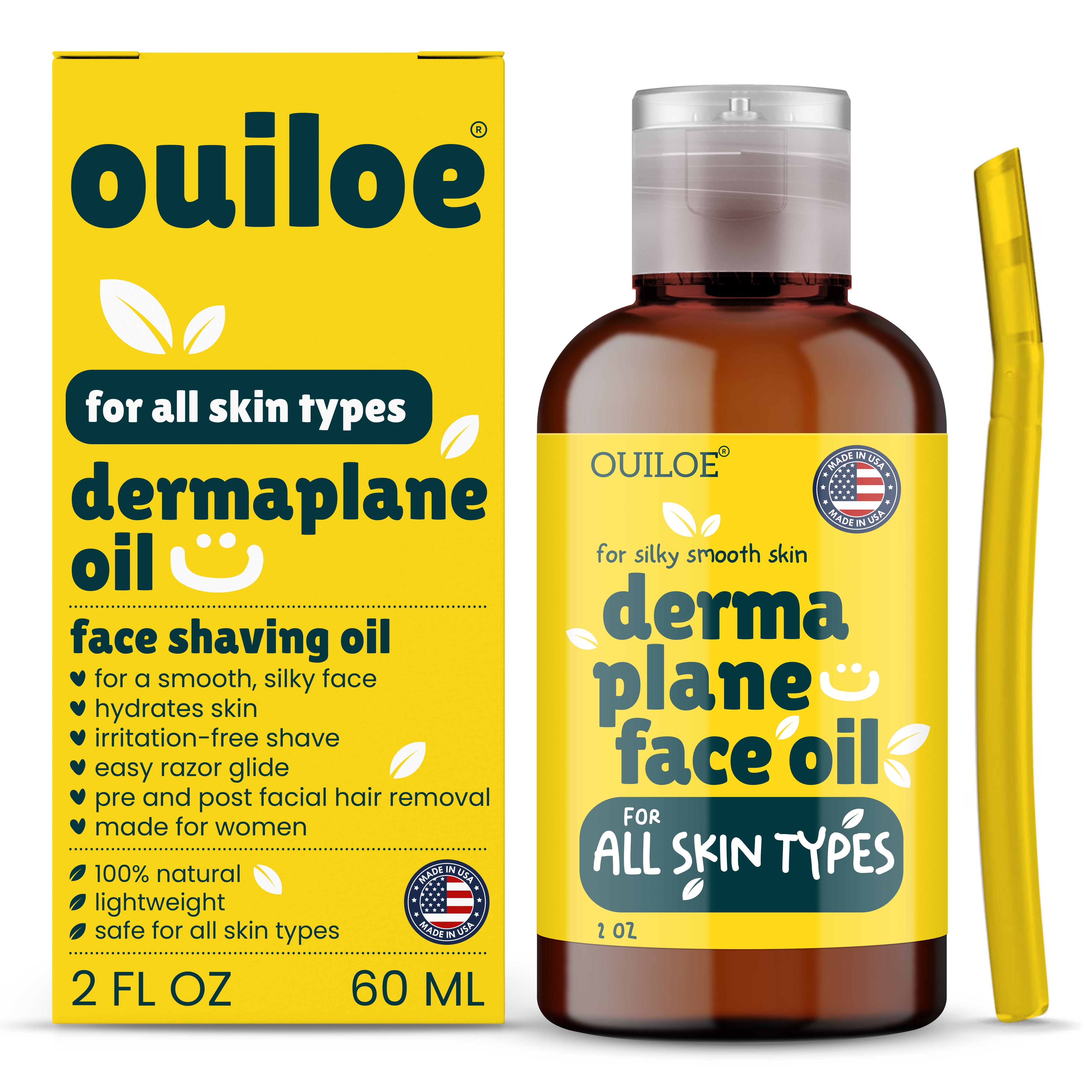 Dermaplaning Oil for Face